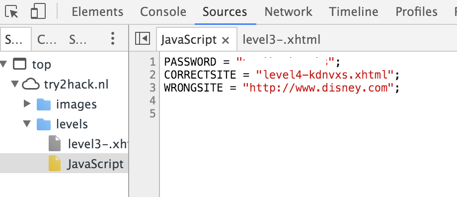 Javascript file